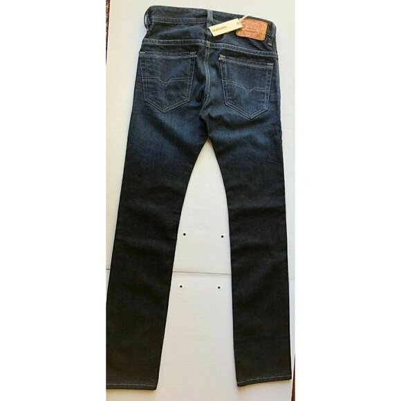 DIESEL Men's Blue THAVAR Slim Skinny Jeans W26 L32 - Picture 9 of 12